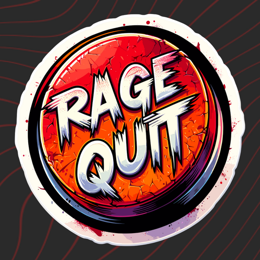 Rage Quit Sticker