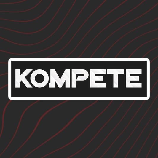 KOMPETE Logo Sticker